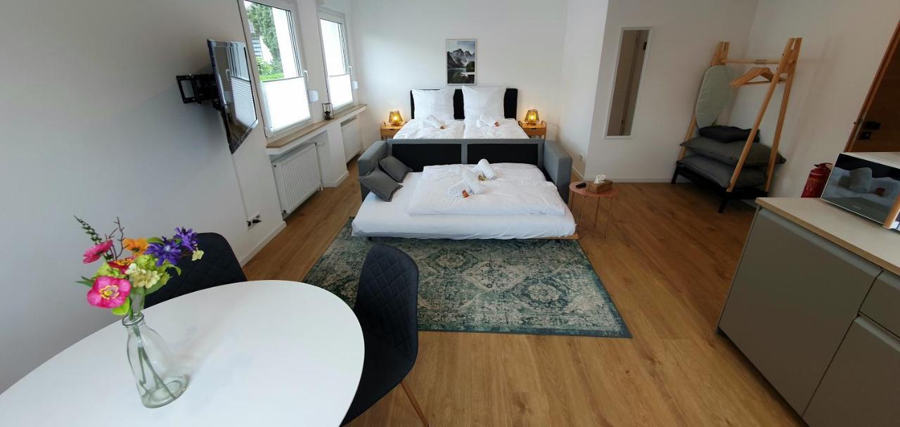 Citychalet-Uni- Boxspringbett Kueche-Ruhig-Parkplatz Bochum Luaran gambar